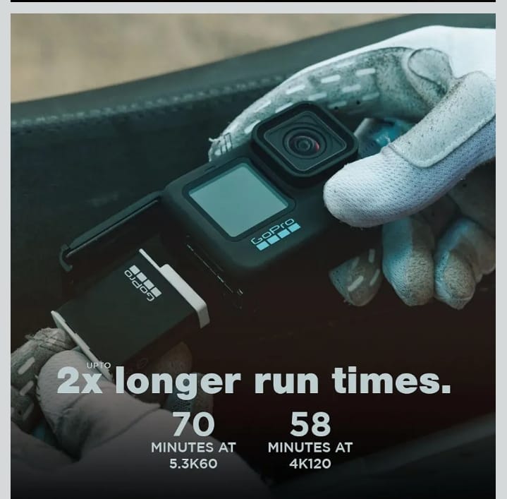 4K ULTRA HD 📸 GoPro Action Camera – High Performance ,Hero Series +Adventyre Only in ₹210”