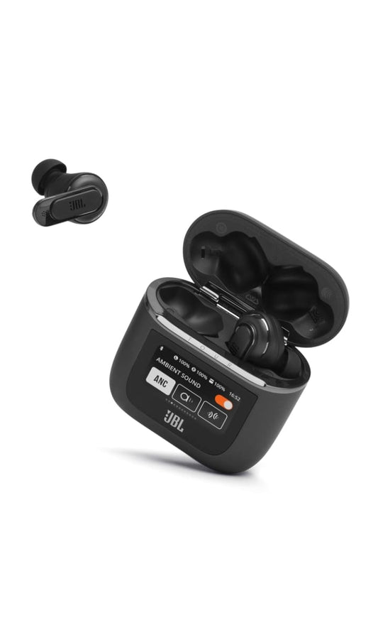 JBL Tour Pro 2 (Black) - True Wireless Noise Cancelling Earbuds, Small(Refurbished)( Earphones )
