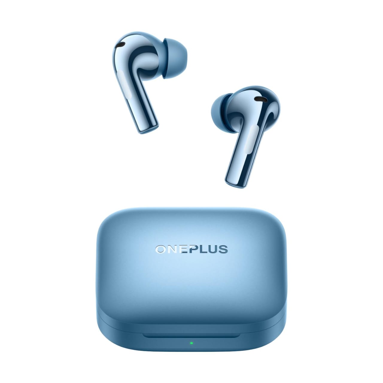 OnePlus Nord Buds 3 Earbuds( Earphones ) up to 54 Hours Playback, 2-mic Clear Calls, 3D Spatial Au AI Translationdio,, 12.4mm Drivers, Dual-Device Connectivity, 47ms Low Latency -(Refurbished)Aura Blue