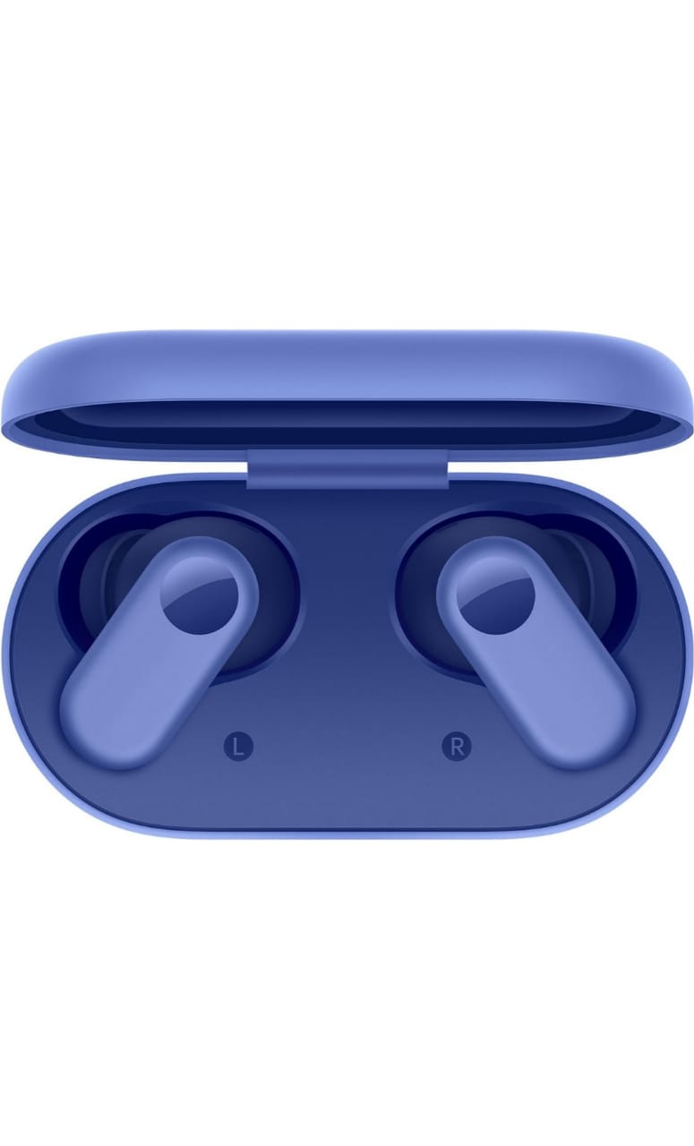 OnePlus Nord Buds 2r True Wireless in Ear Earbuds with Mic, 12.4mm Drivers, Playback:Upto 38hr case,4-Mic Design, IP55 Rating [Triple Blue] Refurbished