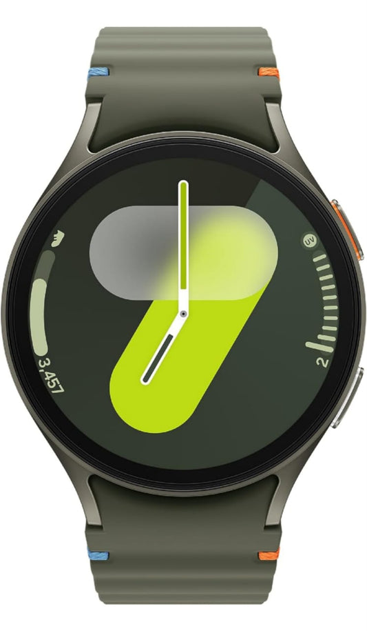 Samsung Galaxy Watch 7 (40mm, Green, BT+LTE) with 3nm Processor | Dual GPS | Sapphire Glass & Armour Aluminum |(Refurbished