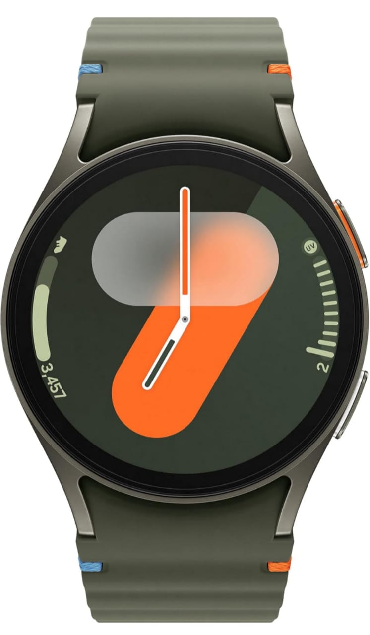 Samsung Galaxy Watch 7 (40mm, Green, BT+LTE) with 3nm Processor | Dual GPS | Sapphire Glass & Armour Aluminum |(Refurbished