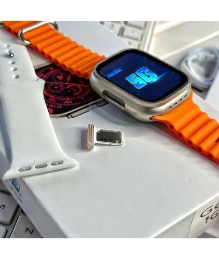 Newly Launch Ultra Dual Camera 5G Smart Gaming  Watch(4GB&64GB) Orange(Refurbished)