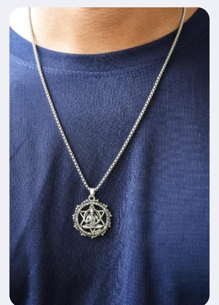 Shree Yantra with Hanuman Raksha Pendant with Chain Regular priceRs. 599.00